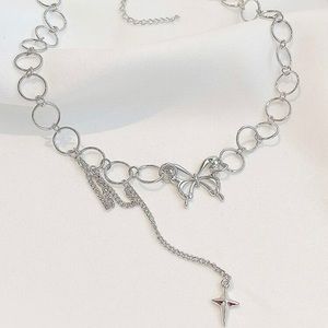 Butterfly decor necklace